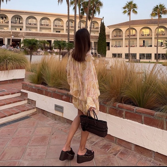 ZARA PRINTED SHORT DRESS ZW COLLECTION - Picture 14 of 17